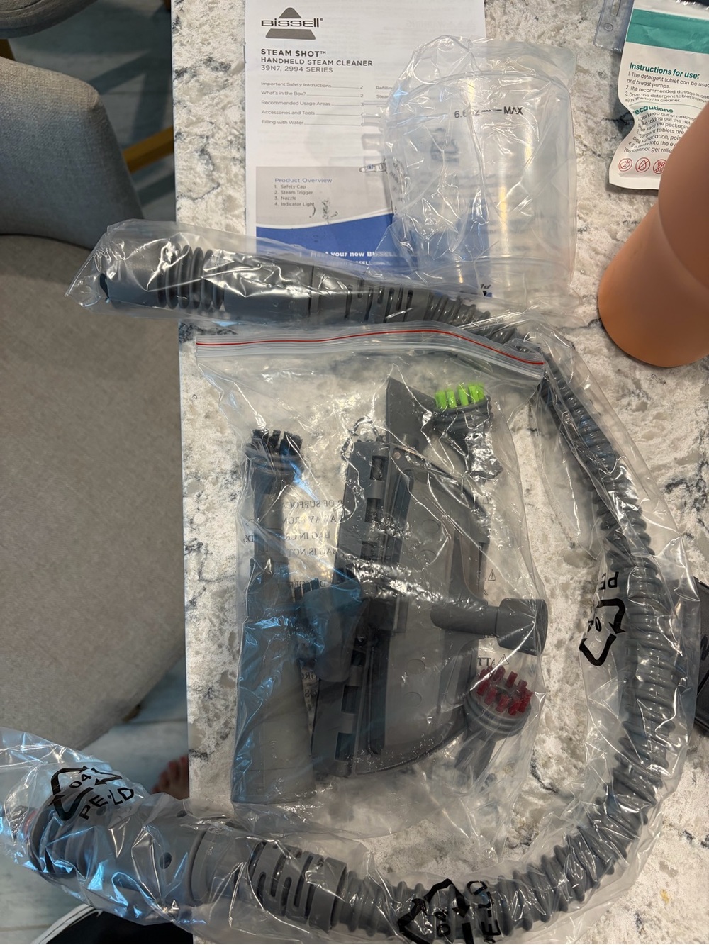 BISSELL Steamshot deluxe parts